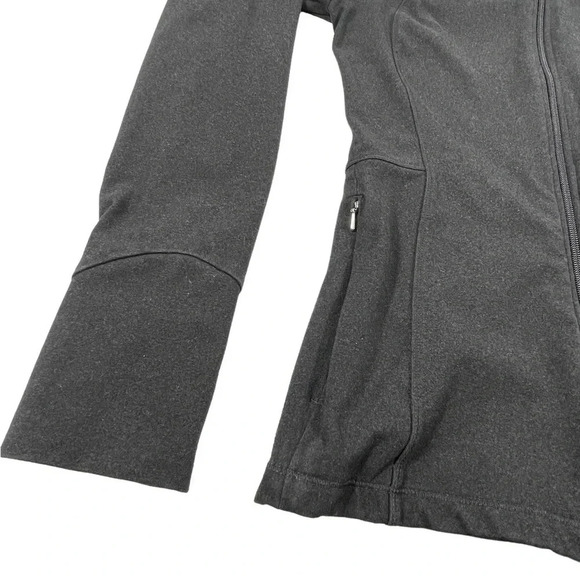 Ellen Tracy Active  Zip Up Jacket Mesh Back Charcoal Size Small - Picture 4 of 10